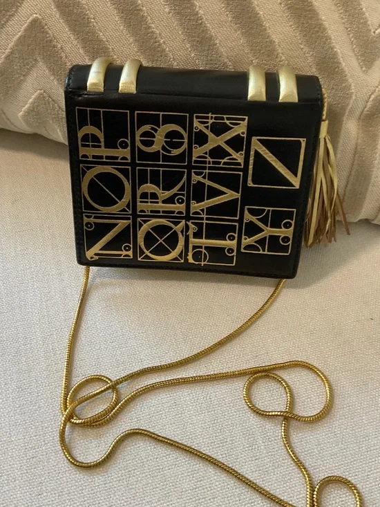 RARE vintage Paloma Picasso antique book evening bag - Picture 4 of 7